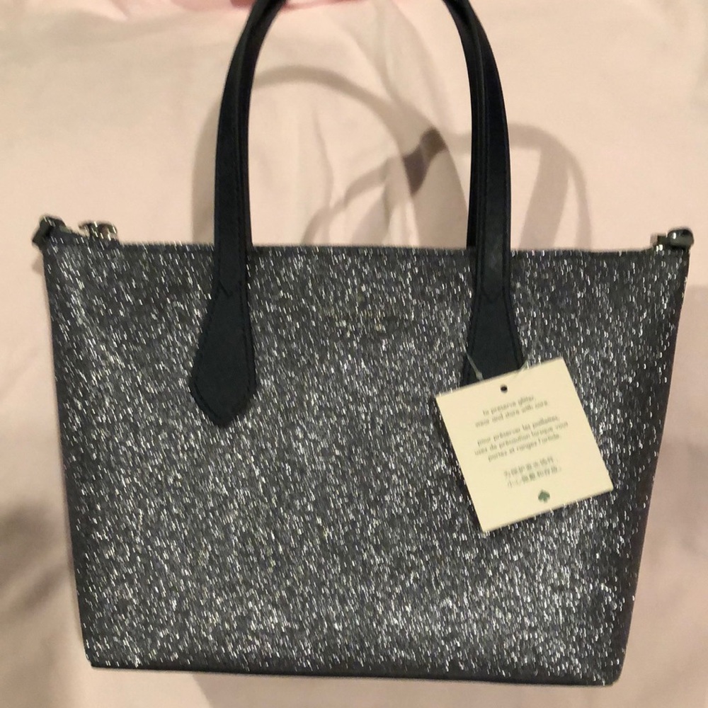 NWT GLITTER SPARKLE small crossbody Kate spade - Picture 1 of 4